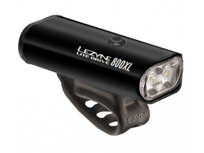 Lezyne Lite Drive 800XL LED fény fekete / hi gloss