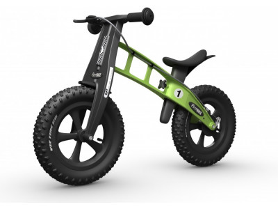 First Bike FAT detské odrážadlo, zelená