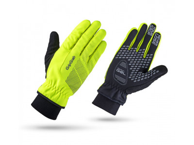 Grip Grab Ride Windproof rukavice, hi-viz žltá