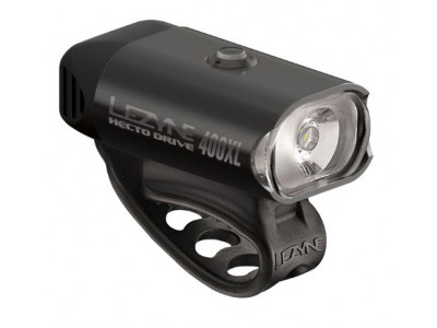 Lampa przednia LED Lezyne Hecto Drive 400 XL, czarna matowa, 400 lumenów