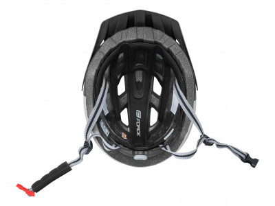 FORCE Corella MTB-Helm, schwarz / grau