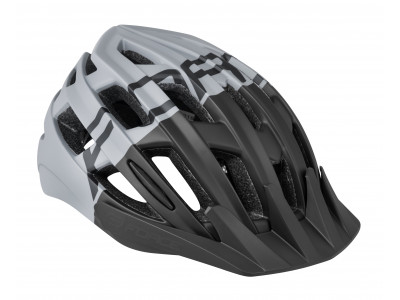 FORCE Corella MTB-Helm, schwarz / grau