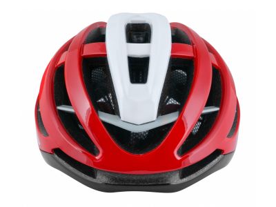 FORCE Lynx Helm, schwarz/rot/weiß