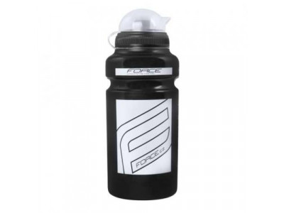 FORCE „F“ Flasche, 0,5 l, schwarz/weiß