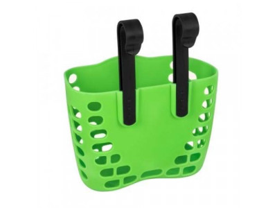 FORCE handlebar basket, children&amp;#39;s, green