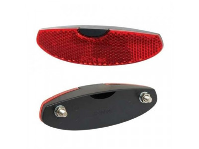 FORCE reflector rear on carrier, 100 x 30 mm, red