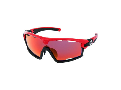 HQBC szemüveg QERT PLUS FF piros + HD üveg + keret