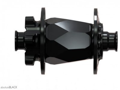 Piasta przednia absoluteBLACK Black Diamond, 32 otwory, 15 x 100 mm, 6 śrub