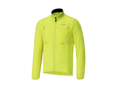 Shimano jacket Shimano Hybrid Windbreak yellow
