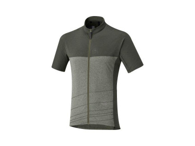 Shimano jersey Trail olive