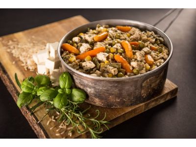 Adventure Menu Vegetable risotto with tofu, 400g