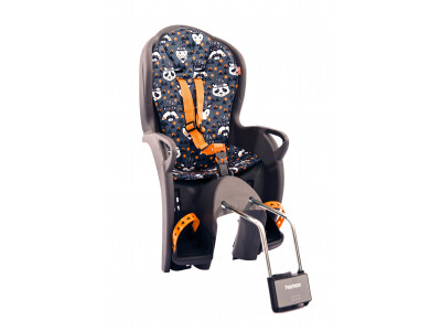 Hamax Kiss detská sedačka sivá / farebné polstrovanie