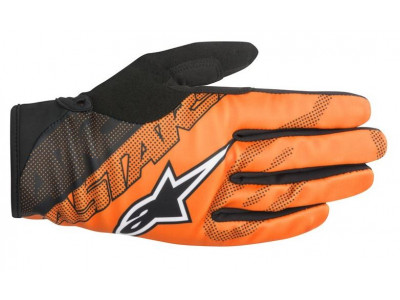 Alpinestars Stratus rukavice burnt oranžové / čierne