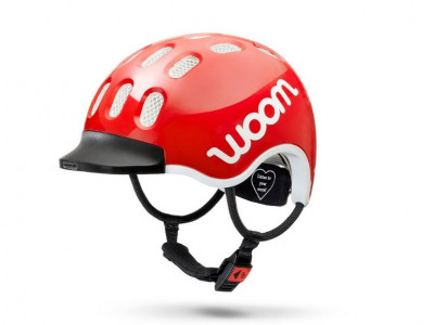 woom children's helmet, red