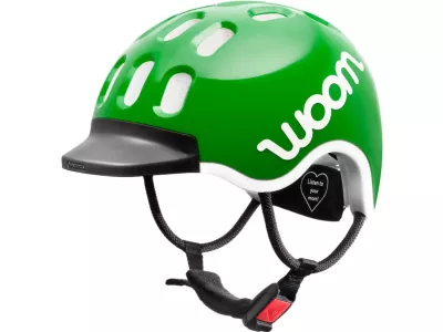 woom children's helmet, green