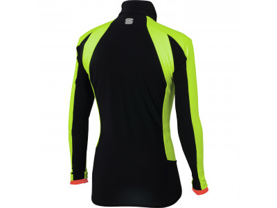 Sportful Apex WS jacket fluo yellow / fluo red