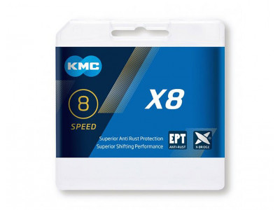 KMC X8 EPT 8 sp. łańcuch do rowerów elektrycznych