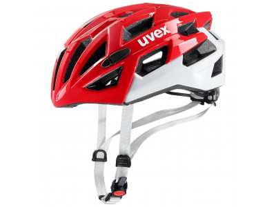 uvex Race 7 Helm rot/weiß2019