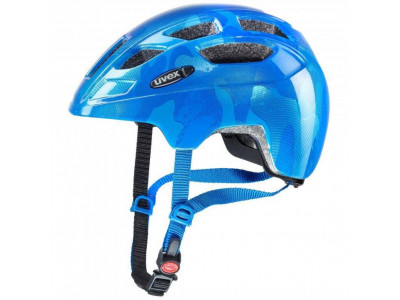 Kask dziecięcy uvex Finale Junior LED Niebieski 2019, rozm Uniwersalny (51-55cm)