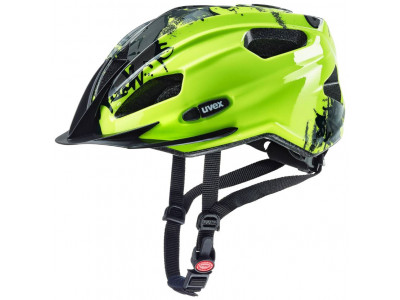 uvex Quatro Junior children&#39;s helmet Neon Yellow 2019