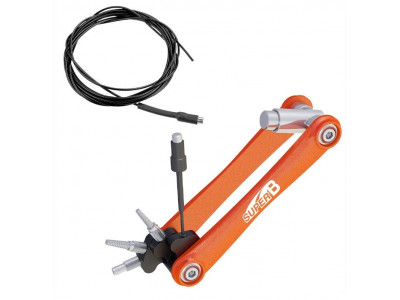 Super B TB-IR10 tool kit for installing cables and wires inside the frame
