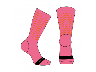 Northwave Switch wmn dámske ponožky ružové/ čierne