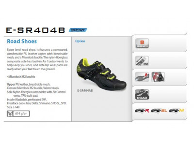 Exustar SR404AB Road shoes, model 2021