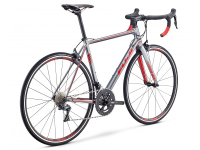 Fuji Roubaix 1.3 Argintiu Lustruit / Roșu, model 2019