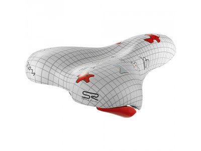 Selle Royal Spyder sedlo dětské bílé