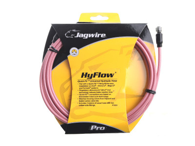 Jagwire HBK411 hydraulická hadička Quick-Fit, růžová