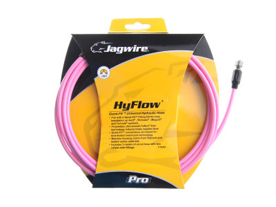 Jagwire HBK407 Quick-Fit hydraulic hose, pink