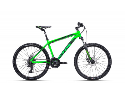 CTM TERRANO 2.0 matowy odblaskowy zielony/czarny, model 2018