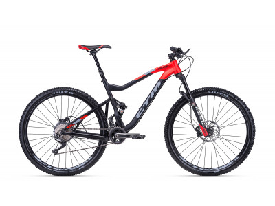 CTM Ridge Xpert matná černá/červená, model 2018