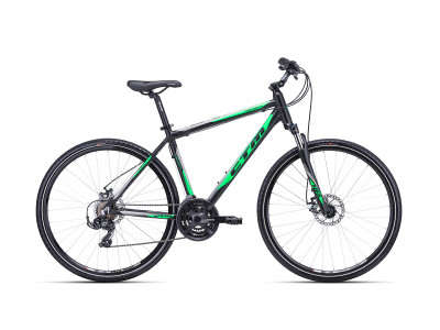 CTM TWISTER 2.0 matt black / green, model 2019