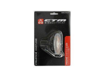 CTM front light Classic, 3 LED battery