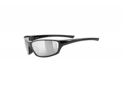 uvex Sportstyle 210 glasses black/mirror silver