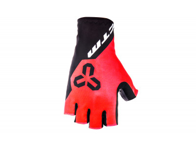 CTM gloves GRID, short, red
