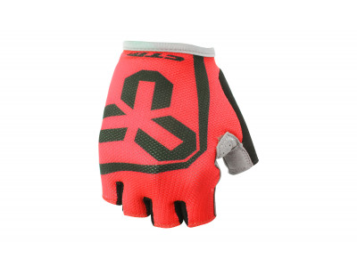 CTM RACE gloves, half-finger, red
