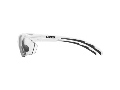uvex Sportstyle 802 Vario Brille, weiß, fotochrom