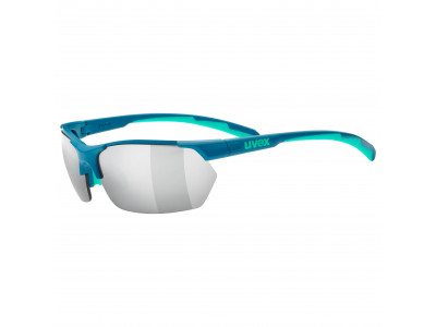 uvex Sportstyle 114 Brille grün / türkis / Wechselgläser