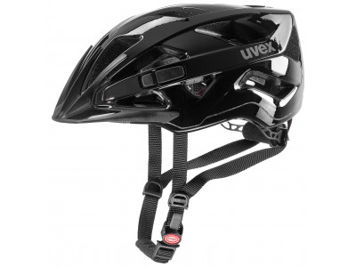 uvex cycling helmet active black gloss