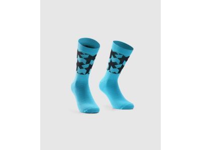 ASSOS Monogram EVO ponožky, modrá
