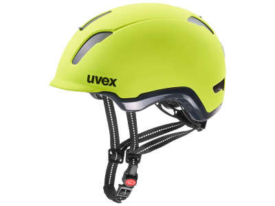 uvex City 9 helmet neon yellow