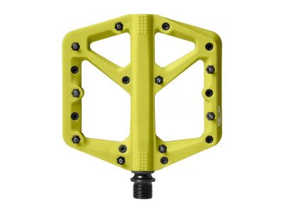 Crankbrothers Stamp 1 Large platform pedals, yellow