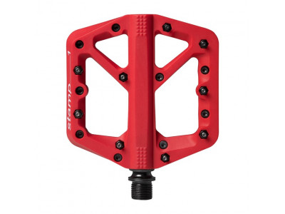 Crankbrothers Stamp 1 Small Plattformpedale, rot