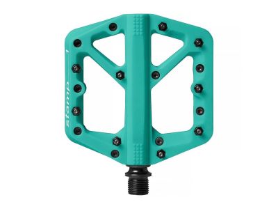 Crankbrothers Stamp 1 Small platform pedals, turquoise