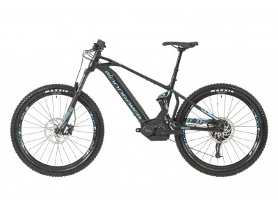 Bicicleta de munte Mondraker CHASER + 27.5, SRAM, negru / albastru deschis, 2019