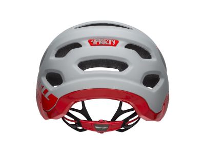Bell 4Forty Helmet, Mat/Glos Gray/Crimson