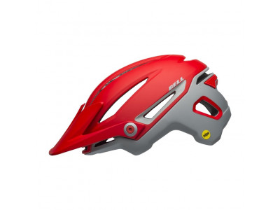 Kask Bell Sixer MIPS Matowy karmazynowo-szary