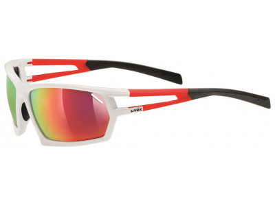 Okulary uvex Sportstyle 704 biało-czerwone